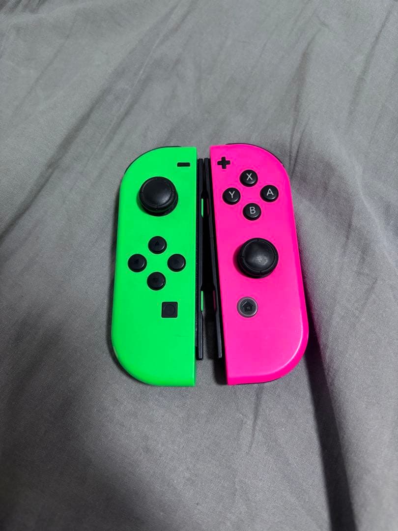 Nintendo Switch 本体 グリーン/ピンク - メルカリ