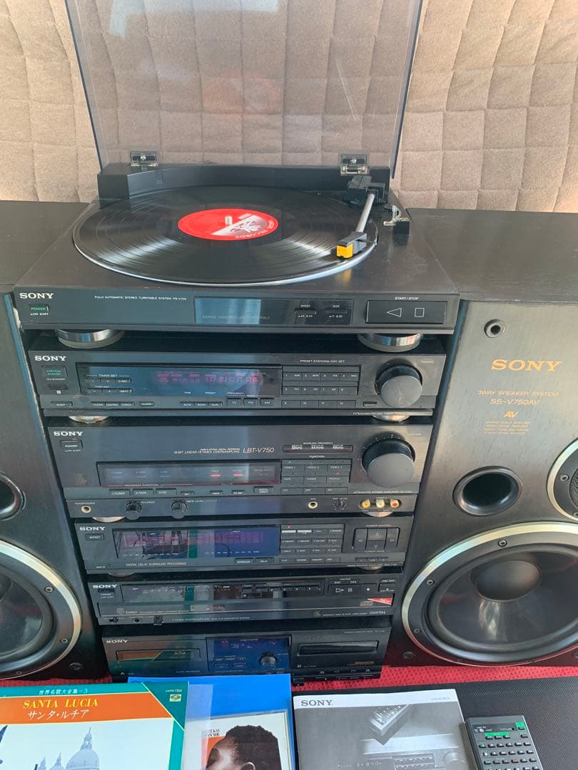 SONY Liberty LTB-V750コンポ5CD チェンジャー中古動作品 - メルカリ