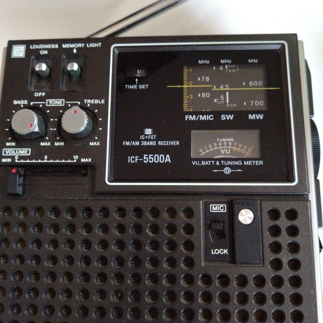 SONY ICF-5500A ソニースカイセンサー ラジオ - メルカリ
