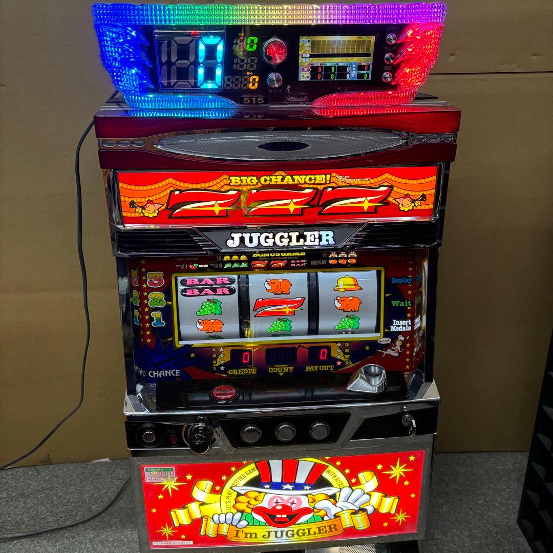 6号機 アイムジャグラー EX-TP 赤 実機 家庭用フルセット！