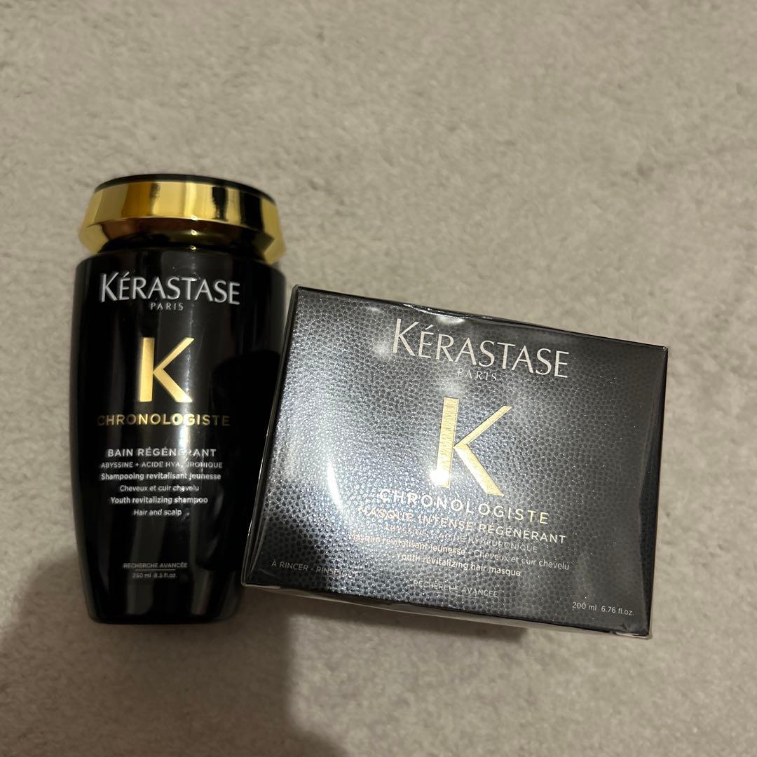 【新品未開封】ケラスターゼ　クロノロジスト【ヘアシャンプー&ヘアトリートメント】 製品情報 - バン クロノロジスト | ケラスターゼ公式サイト KERASTASE