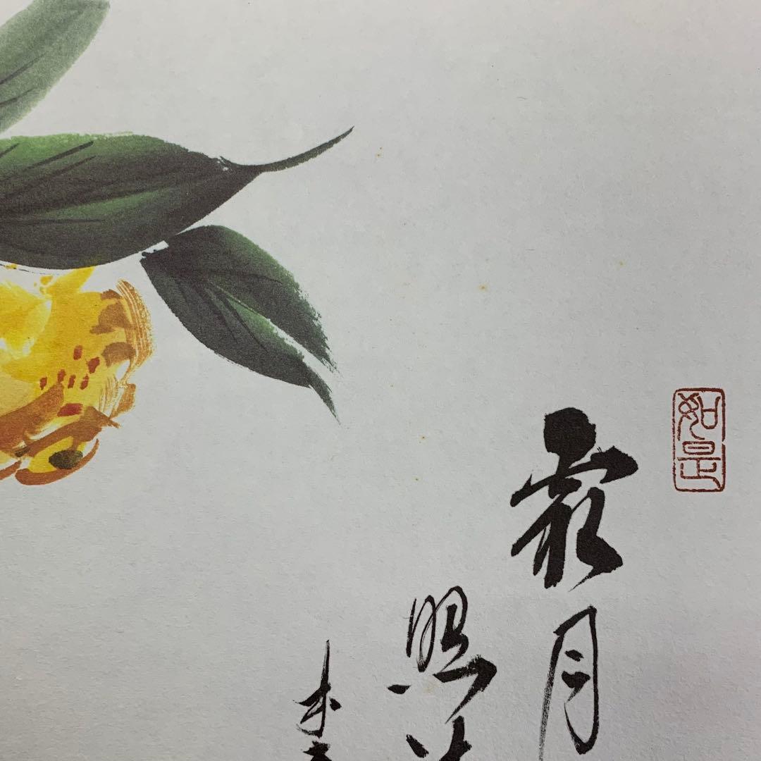 色紙 25枚 須賀玄道 禅画花鳥図色紙 二十四節気 複製 小