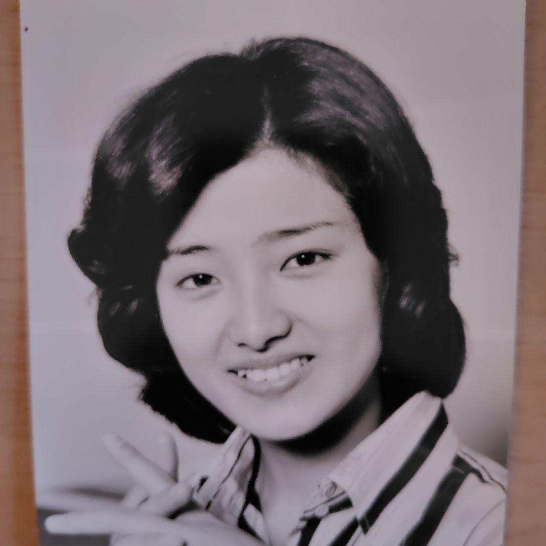 山口百恵 ブロマイド モノクロ 昭和アイドル - メルカリ