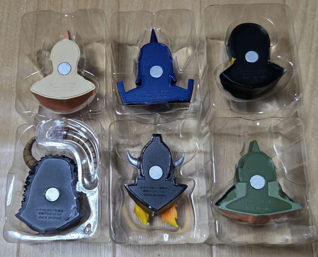 2006年製 レア品 未使用キン肉マン マスクマグネットシリーズ 6種8