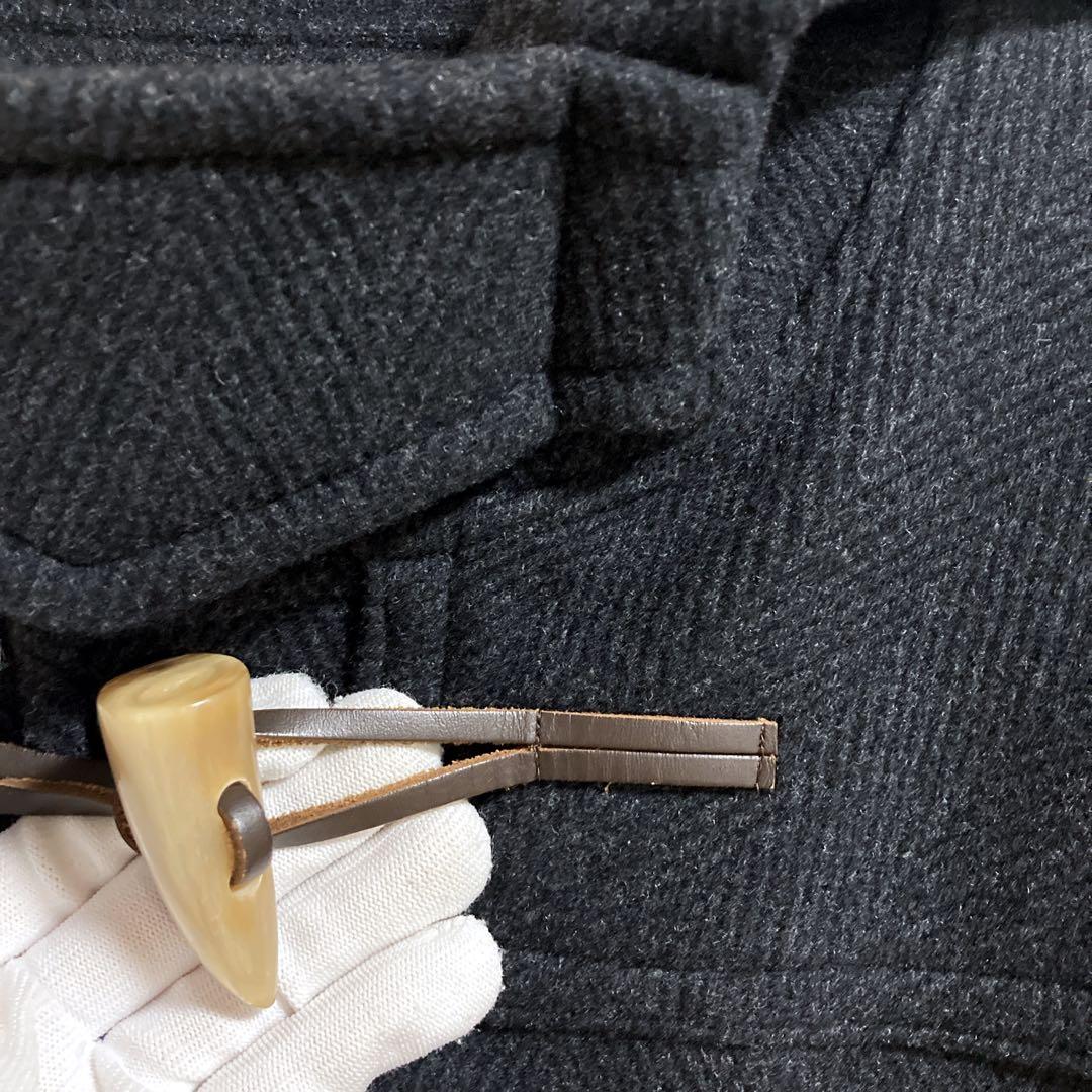 ラコステ ヘリンボーン ダッフルコート フード グレー L - メルカリ