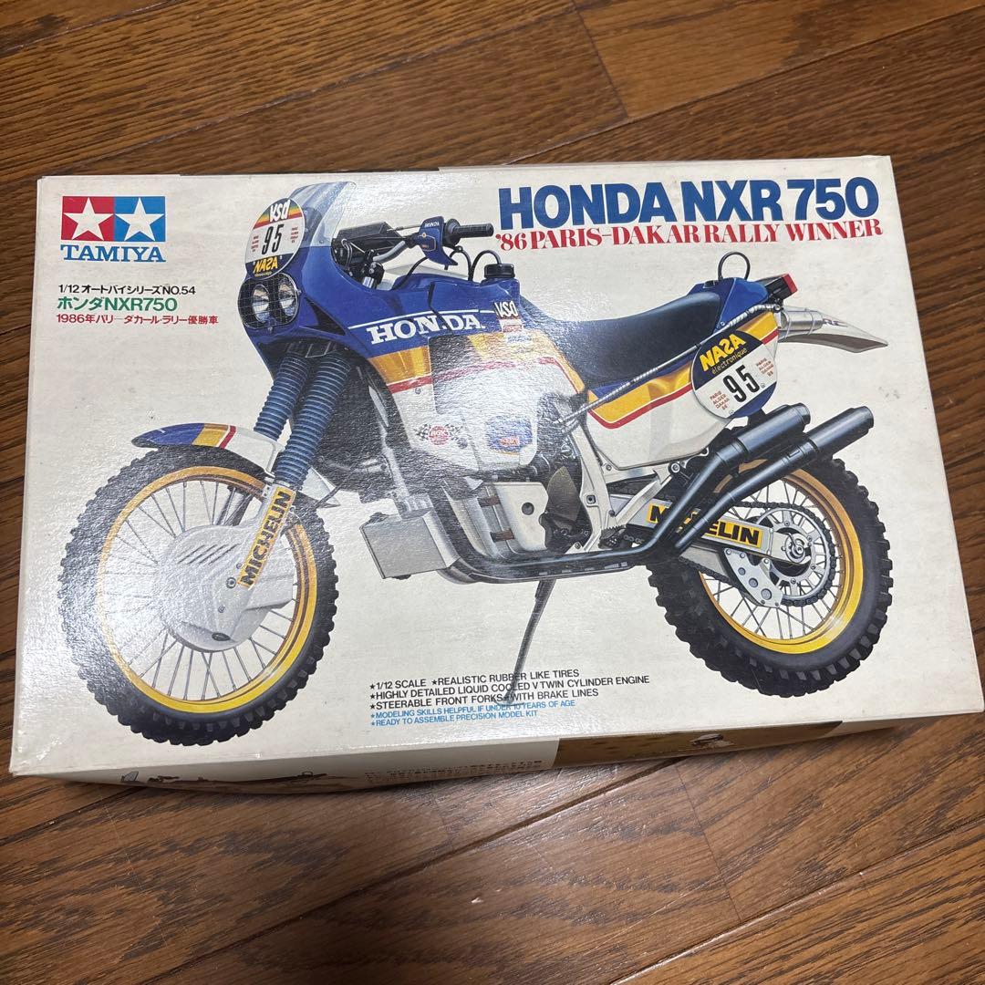 プラモデル タミヤ1/12 オートバイNO.54 ホンダNXR750 - メルカリ