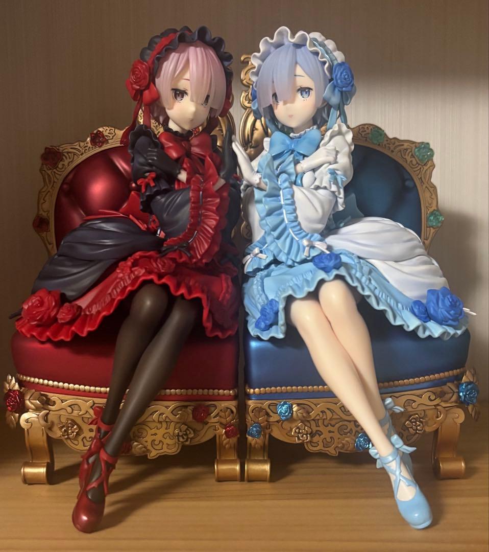 Re:ゼロから始まる異世界生活 レム ラム フィギュア GOTHIC ゴシック