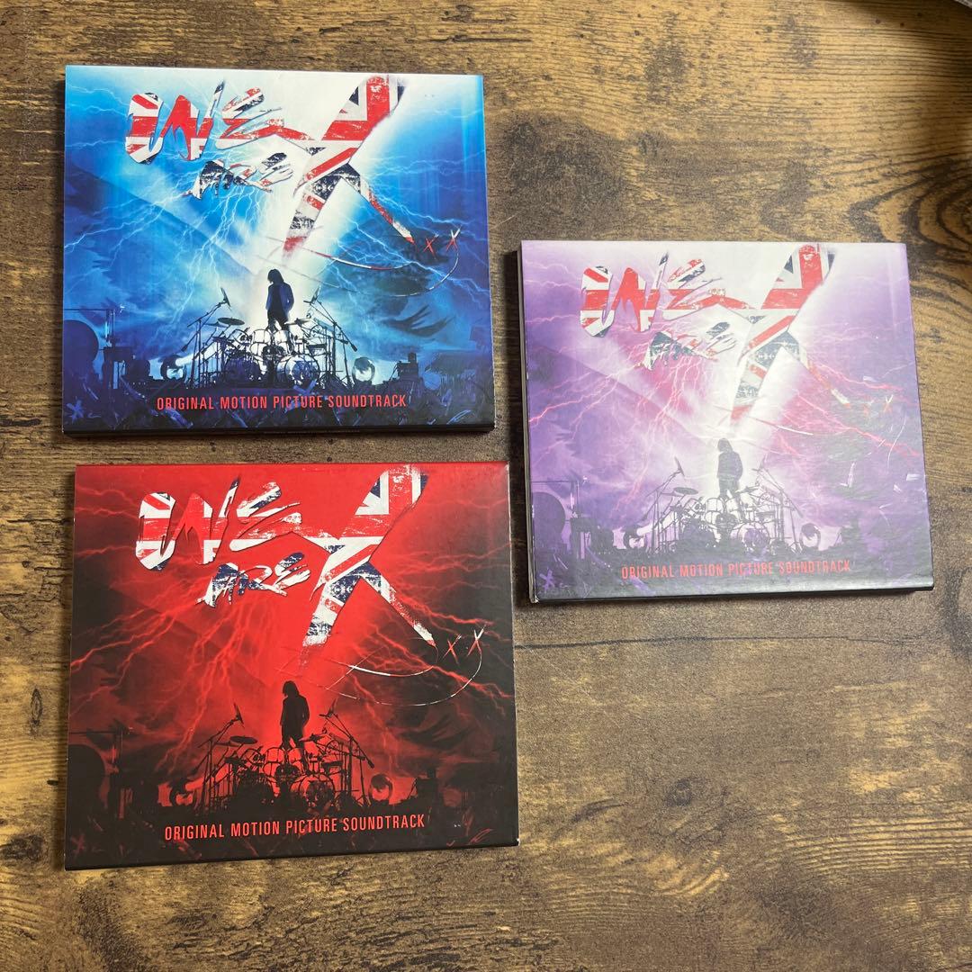 WE ARE X」サントラ / X JAPAN ウェンブリー版(紫)カード付