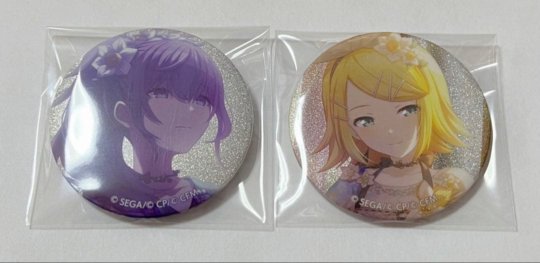 プロセカ 朝比奈まふゆ 鏡音リン グリッター缶バッジ グリ缶 - メルカリ