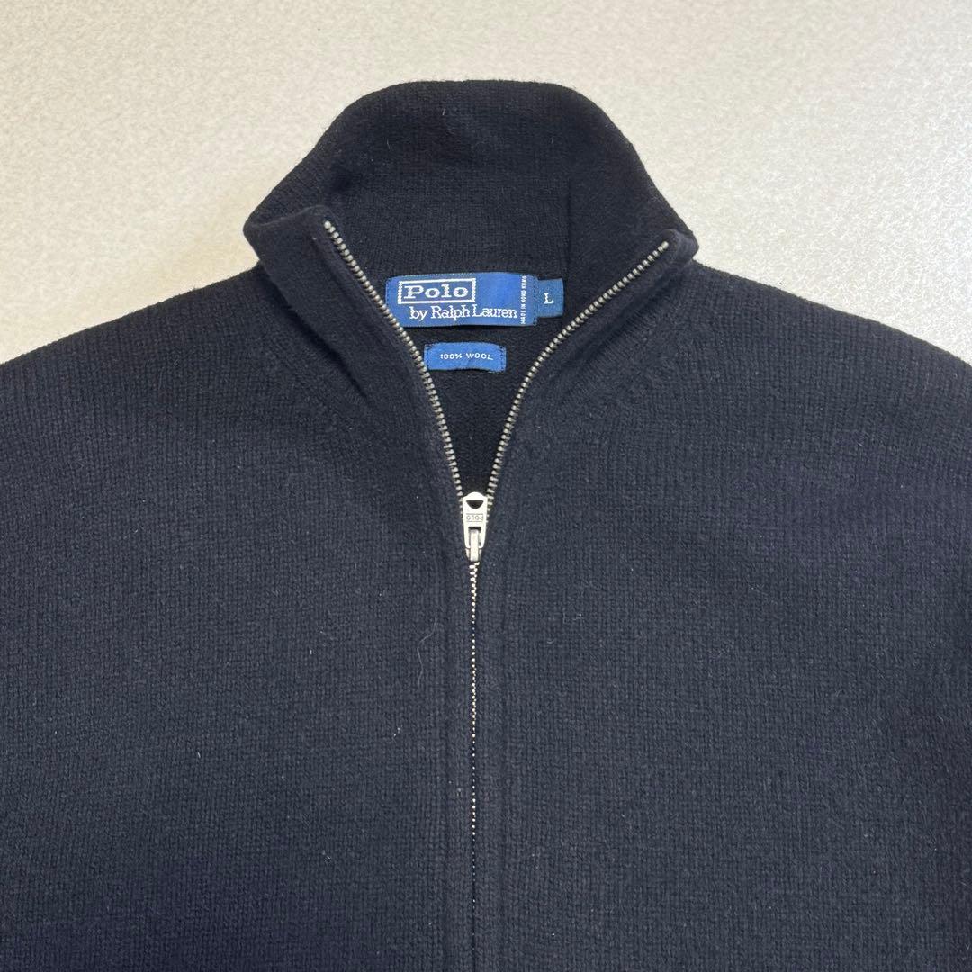 90s Polo ラルフローレン ドライバーズ ニット ロゴなし - メルカリ