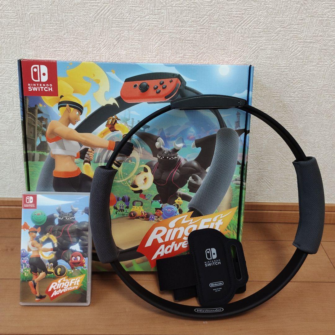 リングフィットアドベンチャー 3点セット ゲームソフト・リングコン