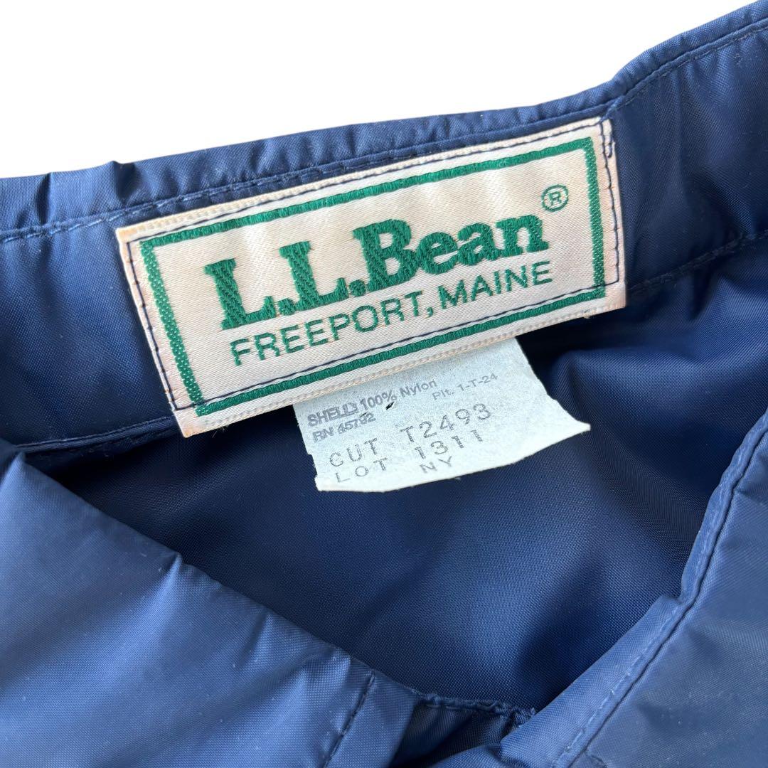 80s L.L.Bean ナイロンシャツ L ヴィンテージ レア エルエルビーン