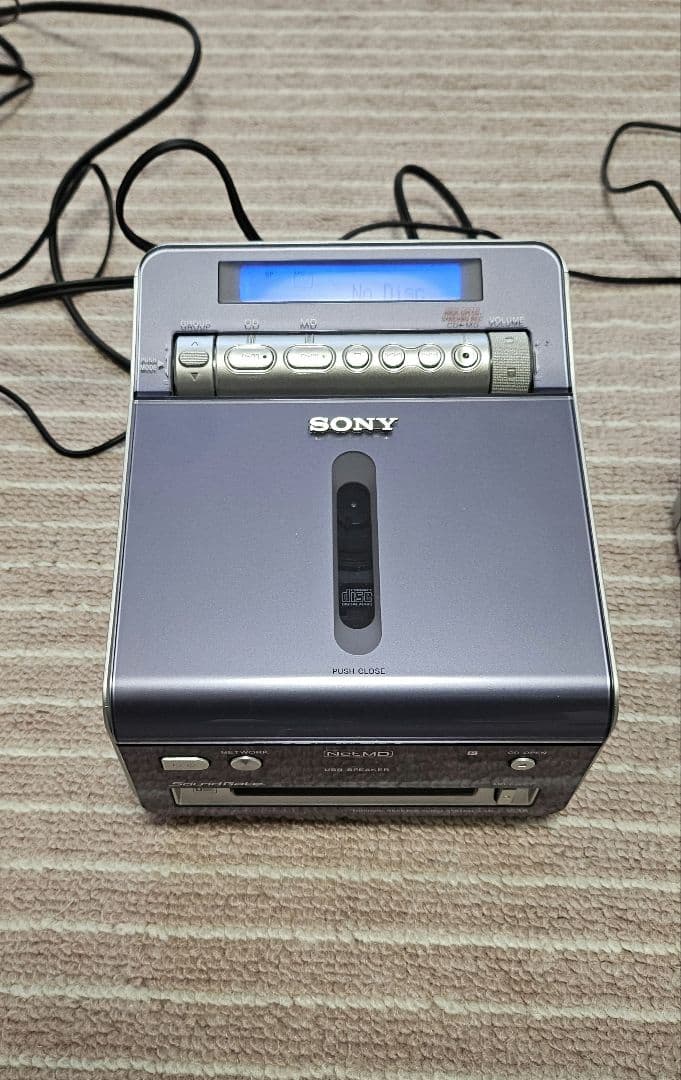 ソニー LAM-Z1 ミニディスクデスクトップオーディオシステム - メルカリ