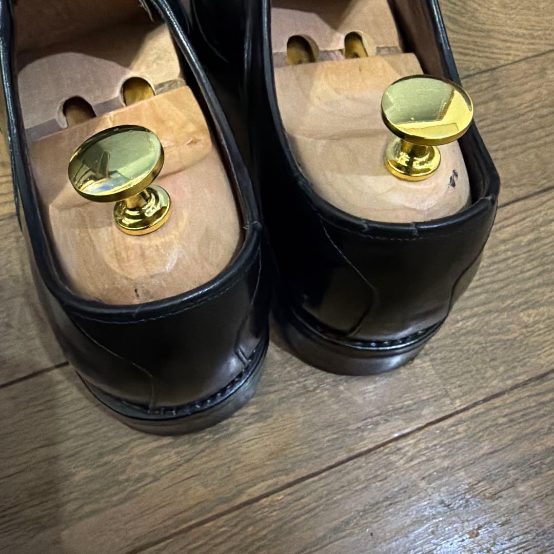 MEERMIN メルミン コードバン サドルシューズ ブラック 7 - メルカリ