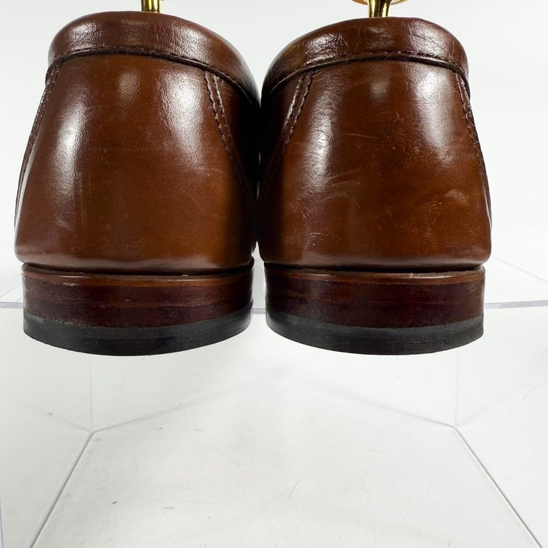 USA製】COLE HAAN コールハーン タッセルローファー 革靴 茶 良品