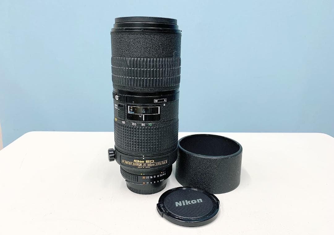 NIKON　ED 70-180 マクロ　Ｆ4.5ー5.6 Nikon AF Micro-NIKKOR 70-180mm f/4.5-5.6D ED