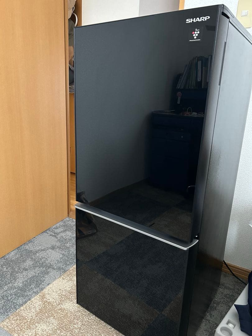 SHARP 冷蔵庫「SJ-GD14F-B」2020年製 シャープ SJ-GD14F-B [ピュアブラック] 価格比較 - 価格.com