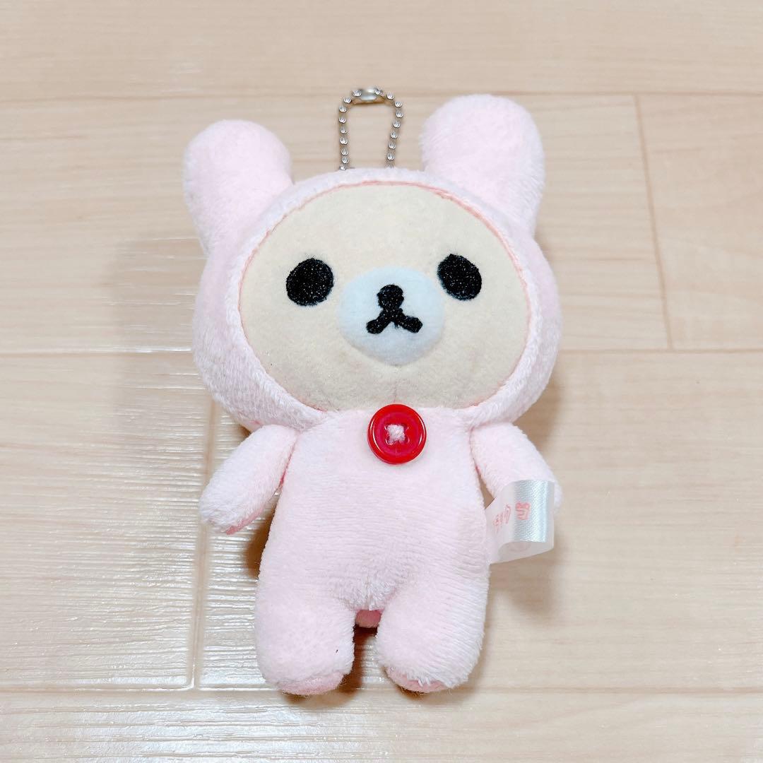 新品 初期 ぶらさげリラックママスコット コリラックマ うさぎ着ぐるみ