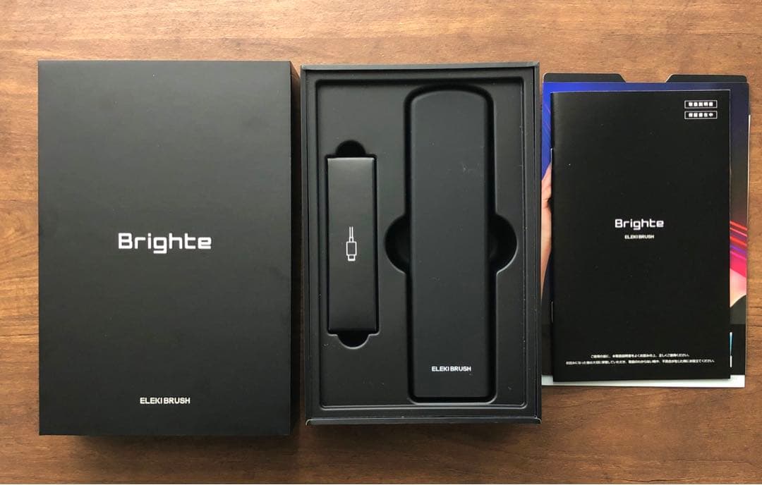 『新品・未使用』Brighte　ELEKI BRUSHエレキブラシ 新型】Brighte ELEKI BRUSH PLUS エレキブラシ プラス 美顔器 頭皮ケア