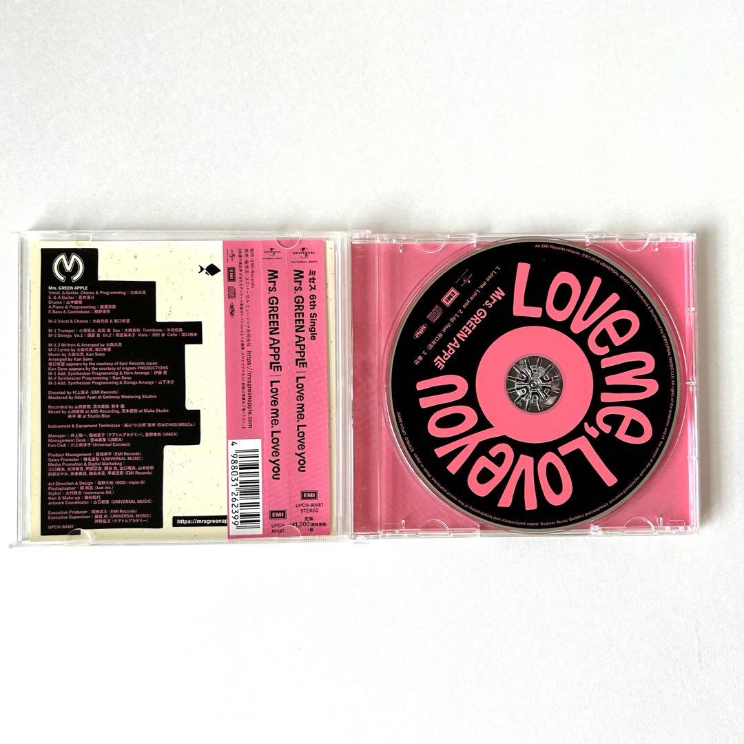 Love me,Love you」 Mrs.GREEN APPLE ミセス - メルカリ
