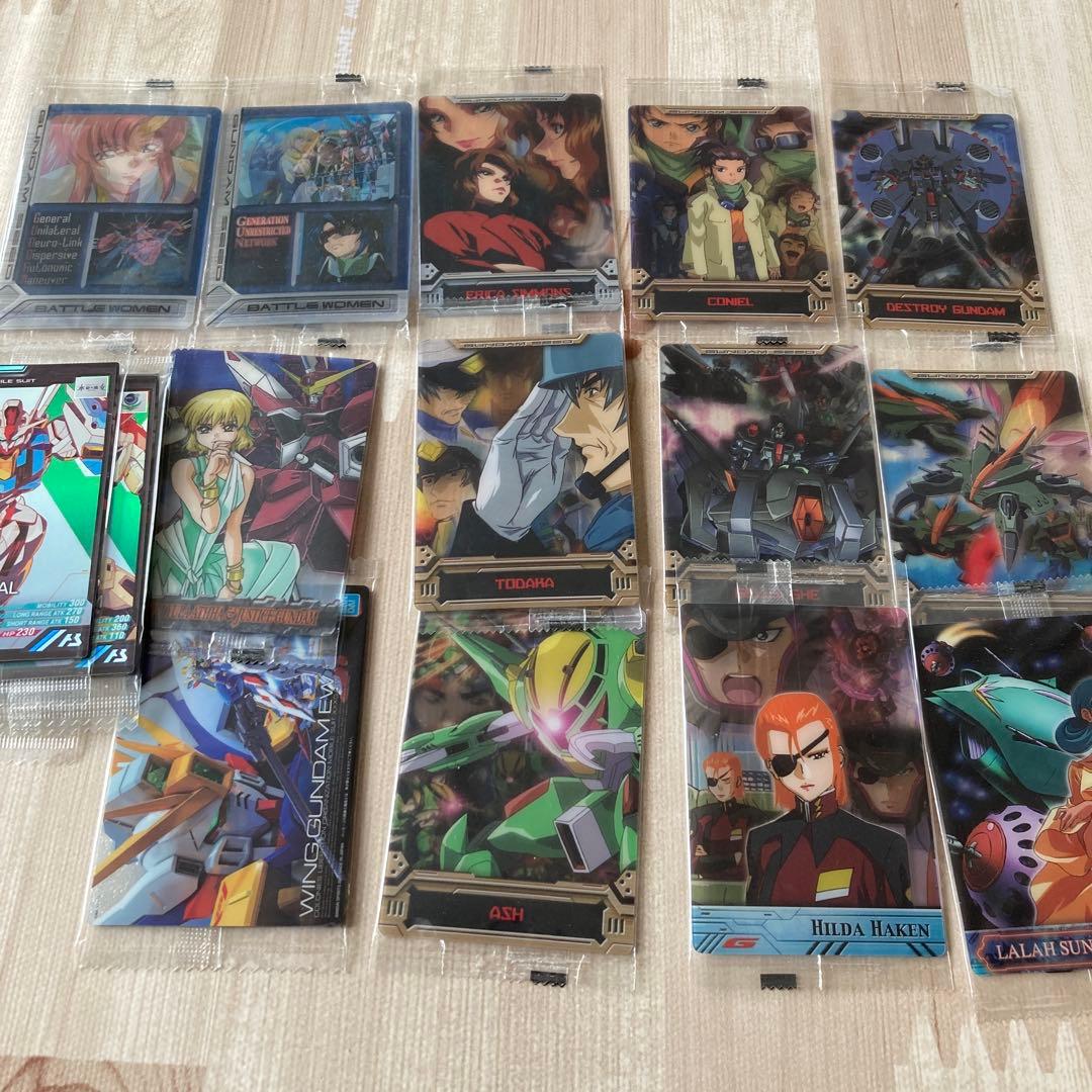 ガンダム ウエハース カード 9枚 未開封品 ガンダムウェハース