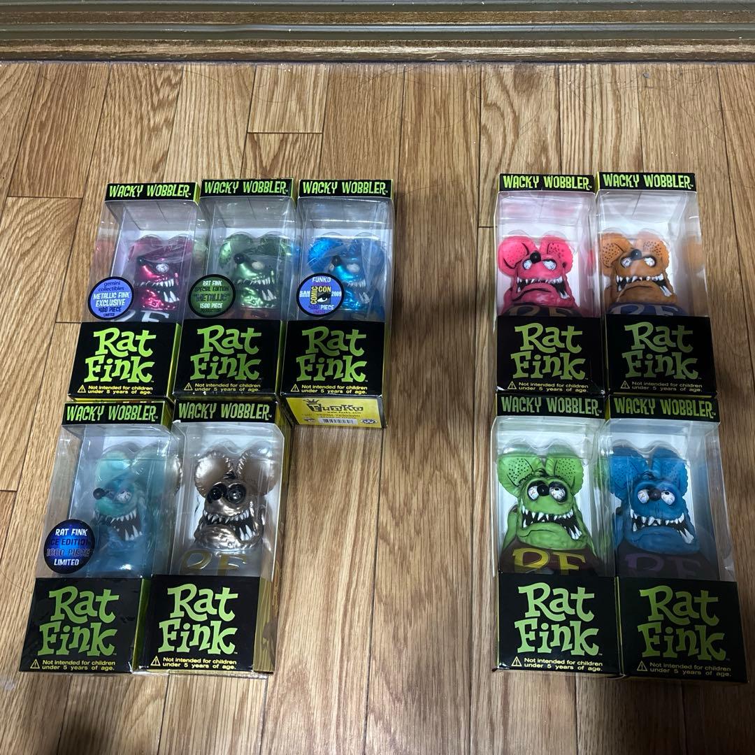 ラットフィンク　ボビングヘッド9体セット Funko ラットフィンク ボビングヘッド セット アメリカン雑貨 新品 RAT