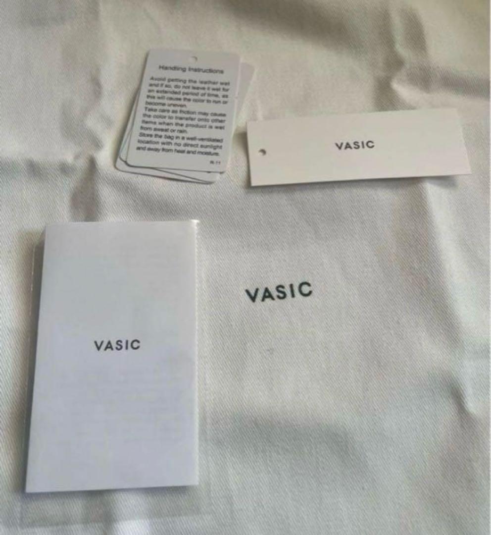 vasic amber mini mini ブラウン系ハンドバッグ美品雑誌掲載品 - メルカリ