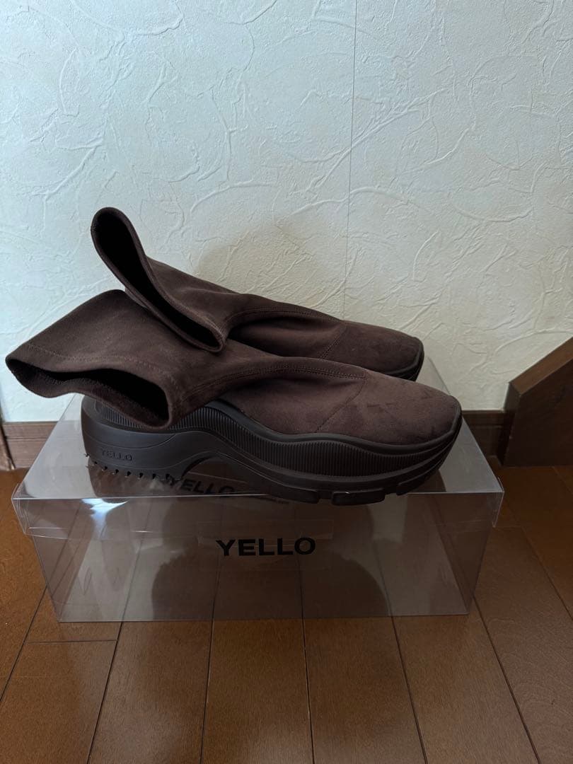 YELLO ストレッチショートブーツ スニーカーブーツ XL