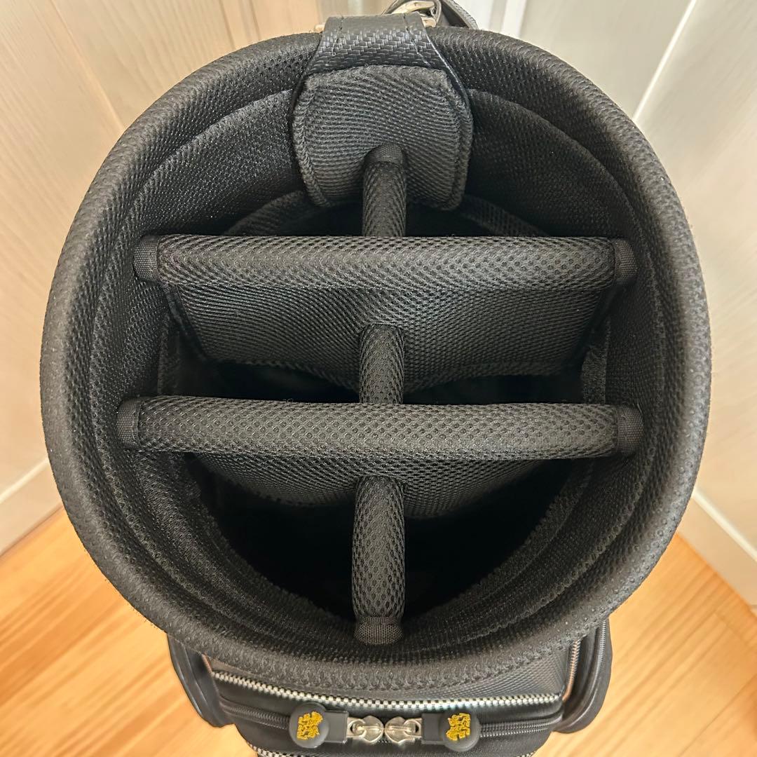 希少・美品】SINGHA シンハービール キャディバッグ ゴルフ カーボン調