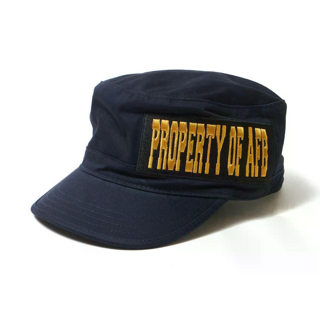 PROPERTY OF AFB ワークキャップ ネイビー セール】【AFB / エーエフビー】SIGNATURE AFB CAP（キャップ）｜AFB