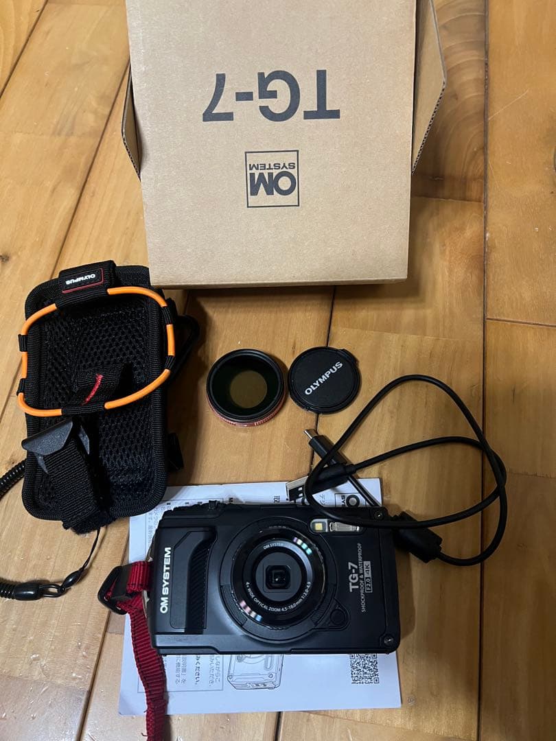 Olympus TG-7 コンパクトデジタルカメラ OM SYSTEM(オリンパス) 顕微鏡撮影システム TG-7スーパーシステム