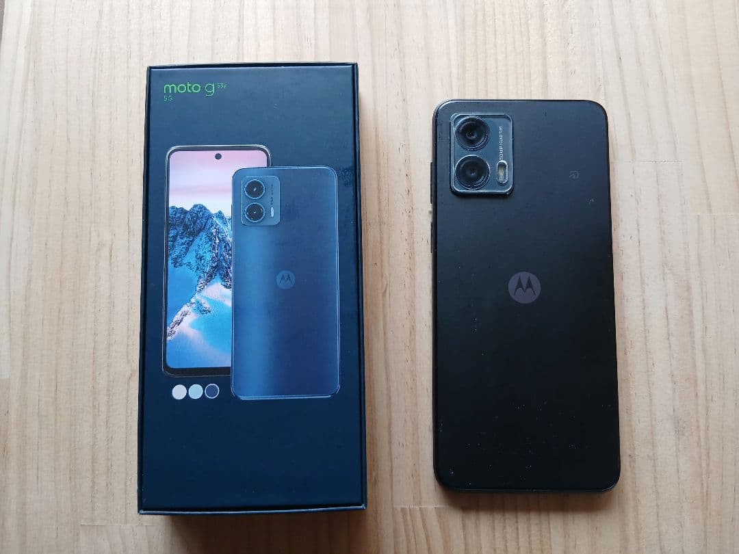 Motorola moto g53 5G 本体 箱付きの通販はau PAY マーケット - 輸入