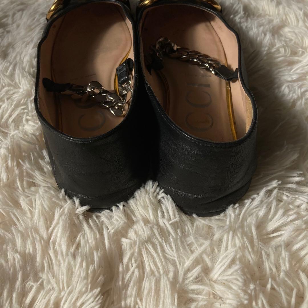 ☆グッチ☆ホースビット☆ローファー☆フラットシューズ☆621161