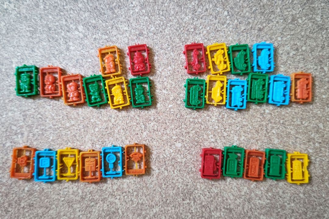 昭和レトロ 明治チョコ チビカーのおまけ 27種類 明治製菓 当時価格