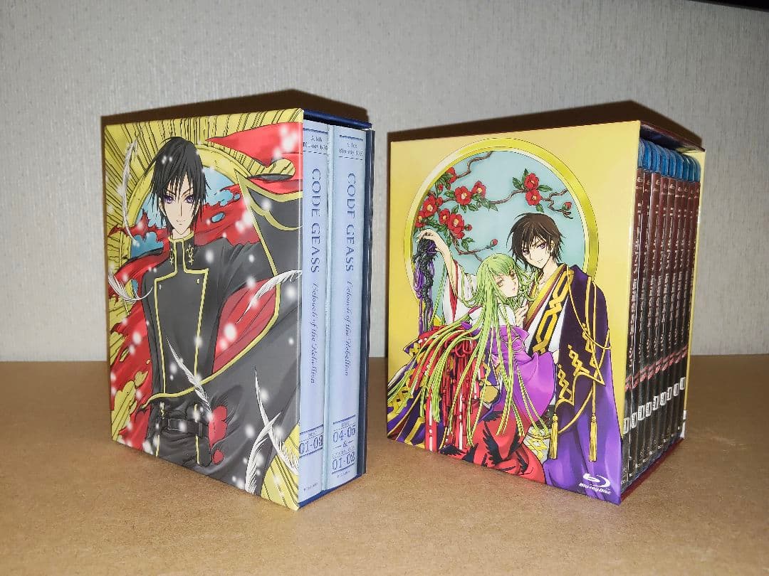 コードギアス Blu-ray 全巻セット Amazon.co.jp: （全巻収納BOXつき）Blu-ray コードギアス 反逆の