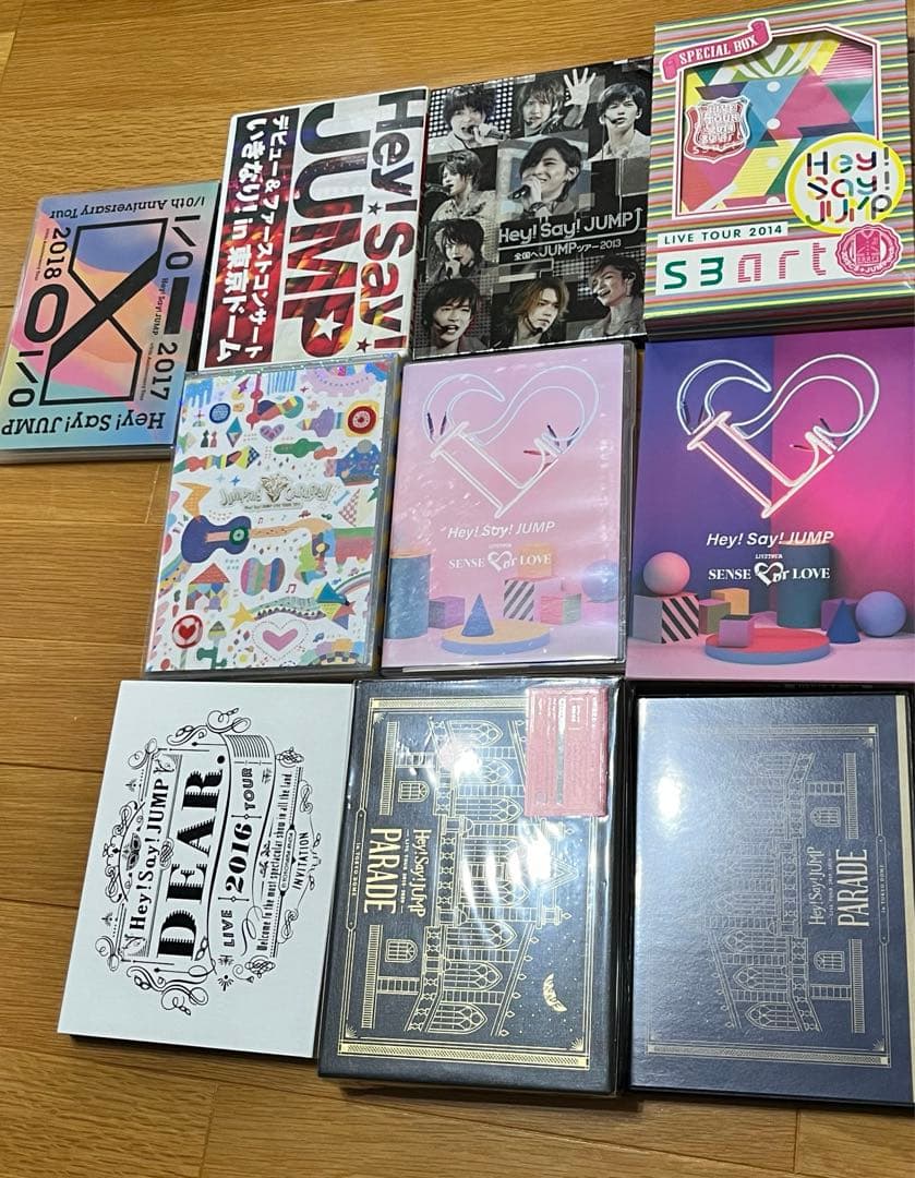 Hey!Say!JUMP 歴代 LIVE DVD - メルカリ