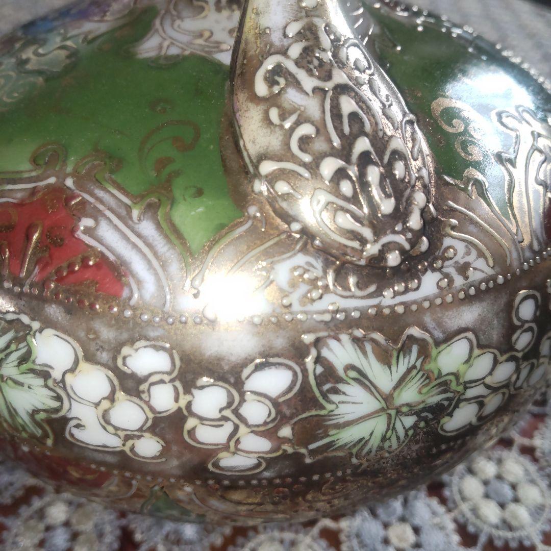 宮*浩様 アンティーク オールドニッポン アールヌーボー様式 薔薇紋 金