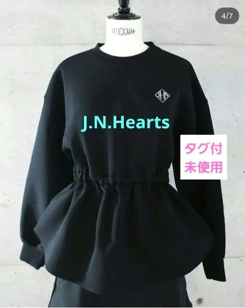 ☆タグ付き 未使用 J.N.Hearts Logo Sweat スウェット 38