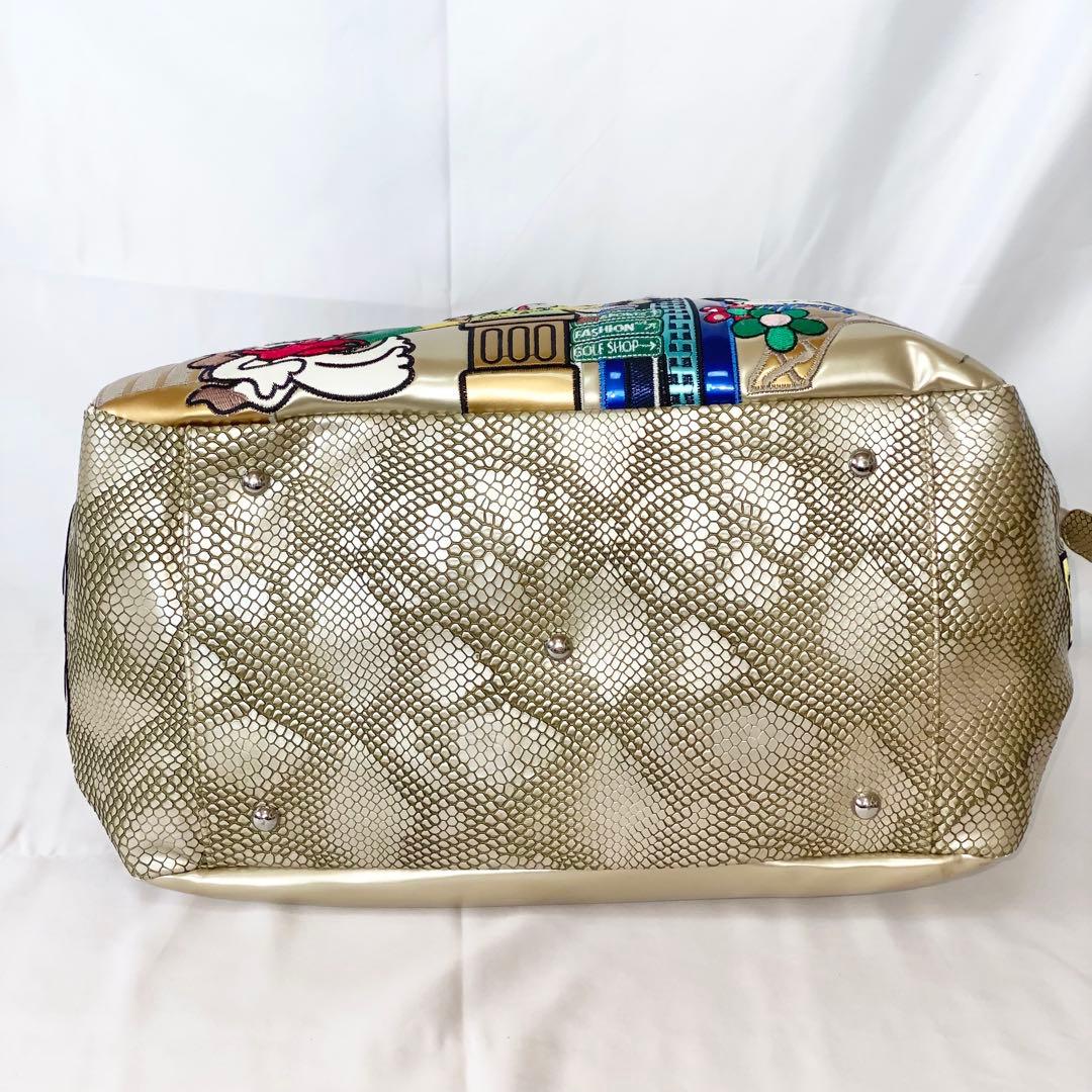 MUスポーツ ミエコウエサコ ゴルフ用 ボストンバッグ パテント