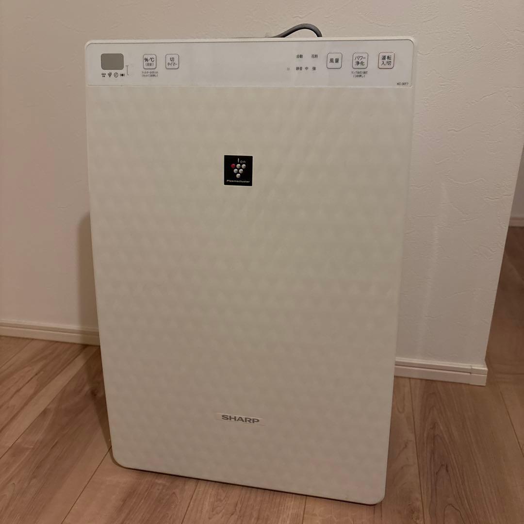 SHARP 加湿空気清浄機 プラズマクラスター7000 SHARP（シャープ） プラズマクラスター加湿空気清浄機 KC-50TH3-W