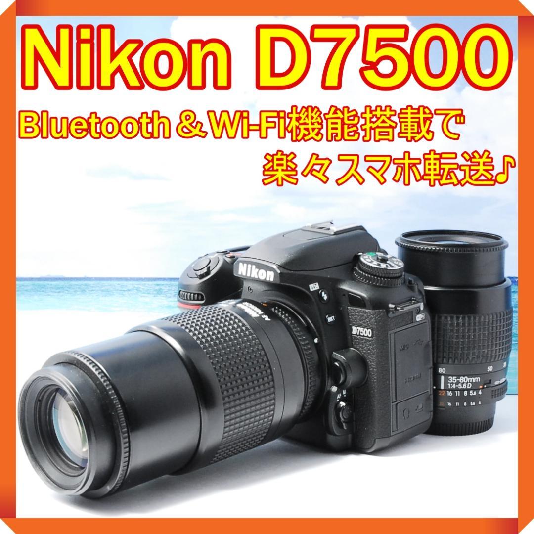✨スマホ転送！4K動画撮影♪✨ Nikon D7500 ニコン 一眼レフ カメラ