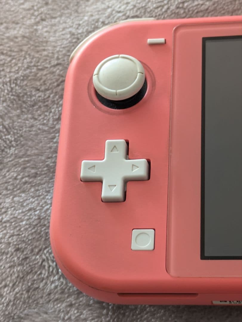 Nintendo Switch Lite コーラル ピンク 本体 箱付 画面保護の通販はau