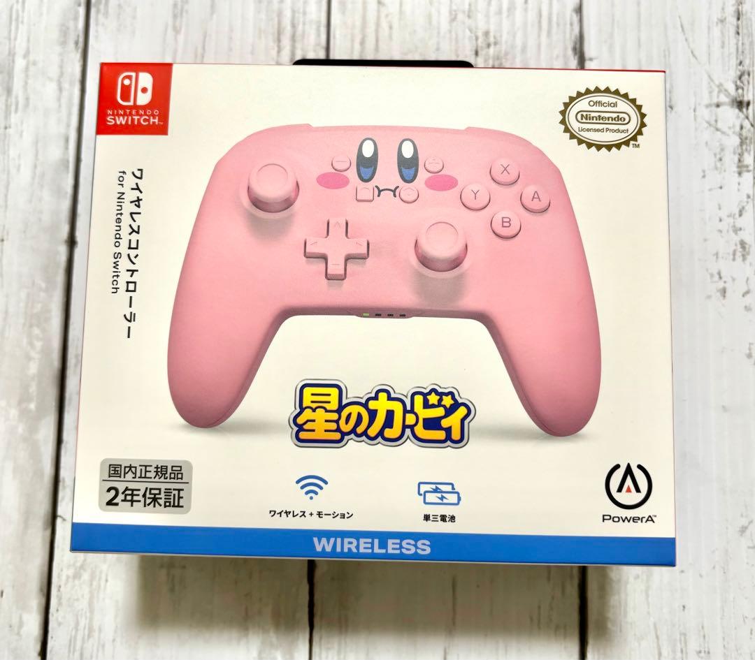 新品 プロコン 星のカービィ コントローラー カービー Switch - メルカリ