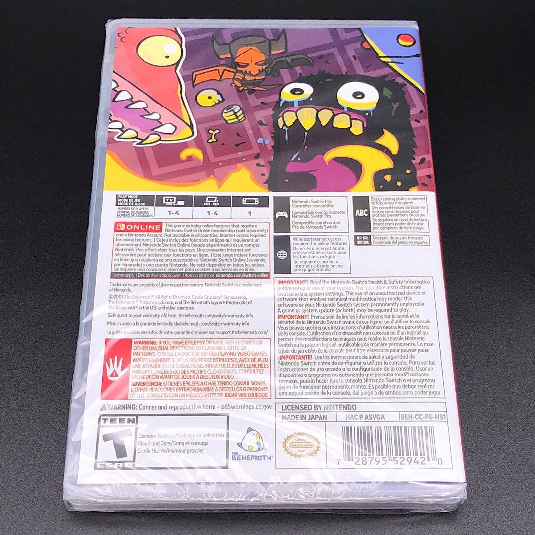 Castle Crashers キャッスルクラッシャーズ switch - メルカリ