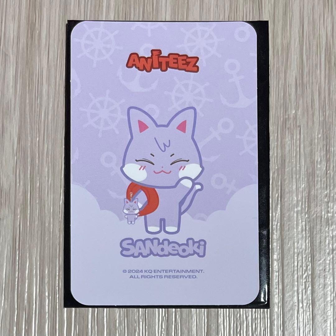 ANITEEZ サン トレカ サンドギ ぬいぐるみ キーリング ATEEZ - メルカリ