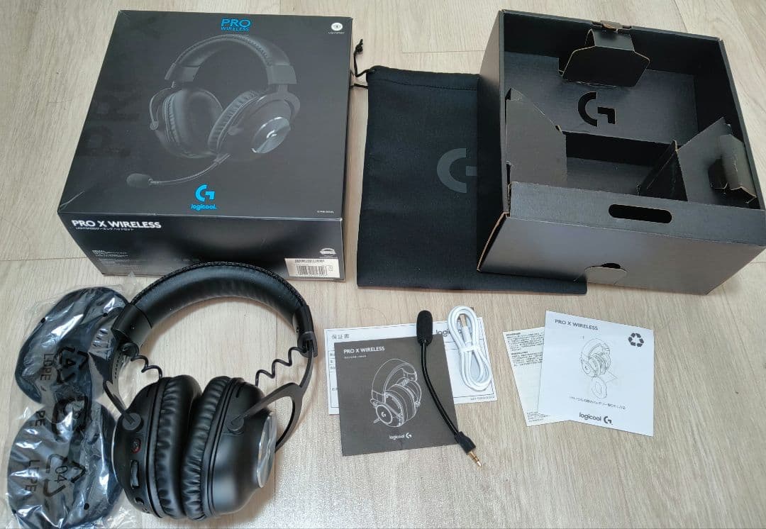 Logicool G PRO X Wireless 美品 ゲーミングヘッドホン PRO X 2 ワイヤレスゲーミングヘッドセット グラフィン｜ロジクール G