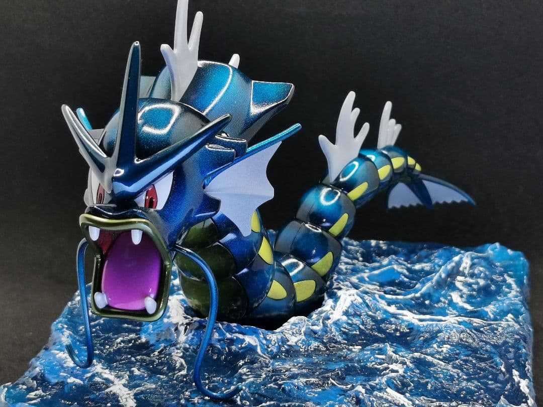 ポケプラ ギャラドス 全塗装 キャンディグラデーション バンダイ 完成