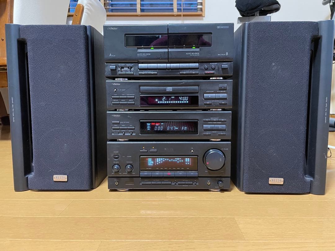 送料込】ビクターコンパクトコンポ MEZZO ジャンク品 - メルカリ