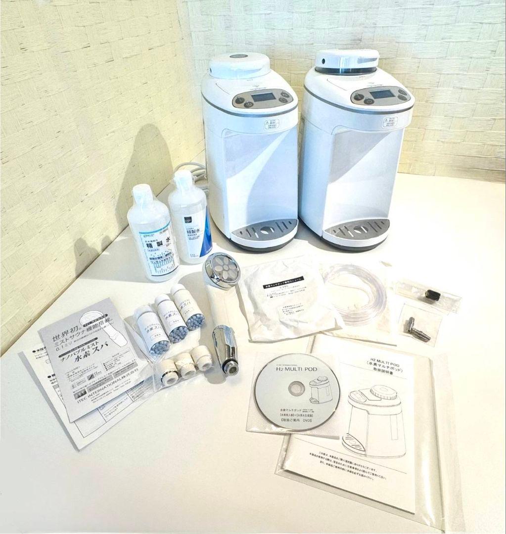 水素マルチポッドとナノバブルミストシャワーヘッド　セット内容変更 楽天市場】【期間ポイントクーポン】 シャワーヘッド マイクロ