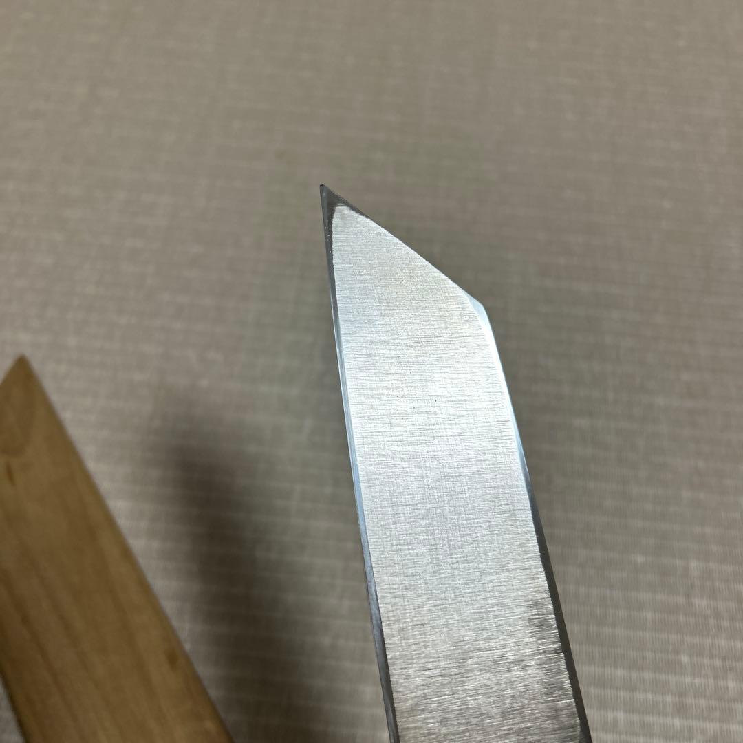 切り付け 薄刃 包丁 和包丁 堺一文字光秀 黒水牛柄 鞘付き